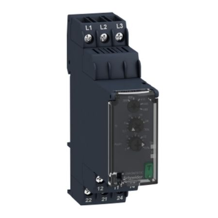 Picture of 3-phase control relay, Harmony Control Relays, 5A, 2CO, 380...480V AC