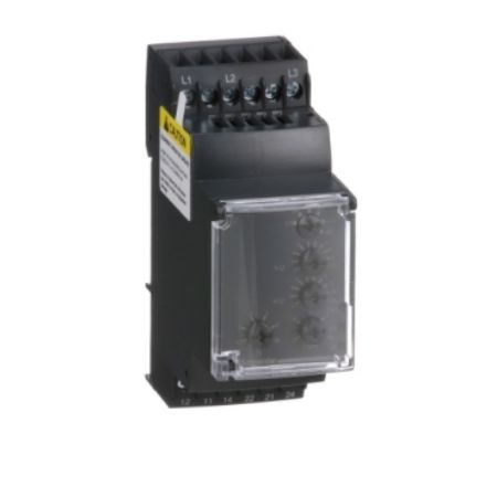 Picture of Harmony Control Relays, Modular multifunction 3 phase supply control relay, 5A, 2CO, 220...480V AC