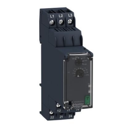 Picture of 3-phase control relay, Harmony Control Relays, 8A, 2CO, undervoltage detection, 380â€¦480V AC