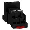 Picture of Harmony, plugin relay socket, mixed contact, 10 A, 250 V, screw clamp, for RXM2 or RXM4 relays