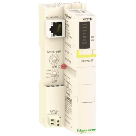 Picture of network interface module, Modicon STB, standard, Ethernet/IP, 10-100Mbit/s