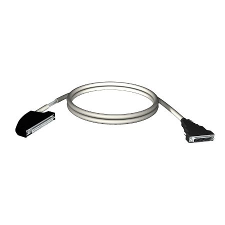 Picture of cord set, Modicon X80, 40-way terminal, SUB-D25 connector, 3m