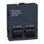 Picture of Modicon M221, Analogue output cartridge, 2 analog current outputs, I/O extension