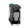 Picture of miniature plug in relay, Harmony Electromechanical Relays, 12A, 2CO, lockable test but to n, 110V DC