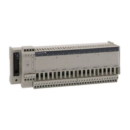 Picture of sub-base - soldered solid state output relay ABE7 - 16 inputs - 230 V AC