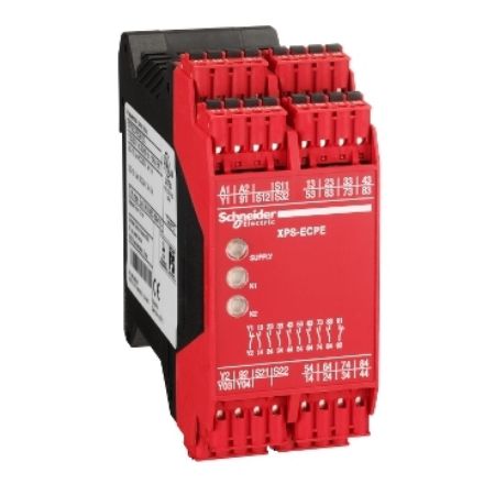 Picture of module XPSEC - increasing the number of safety contacts - 115..230 V AC DC