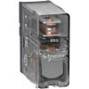Picture of interface plug in relay, Harmony Electromechanical Relays, 10A, 1CO, clear cover, 24V DC