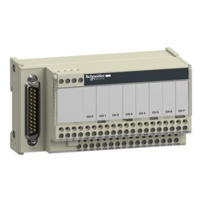 Picture of connection sub-base ABE7 - for passive distribution of 8 channels