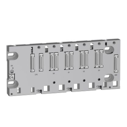 Picture of rack, Modicon X80, 4 slots, Ethernet backplane, ruggedized