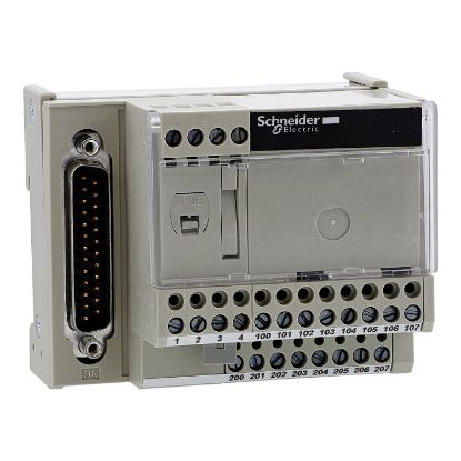 Picture of connection sub-base ABE7 - for distribution of 4 analog output channels