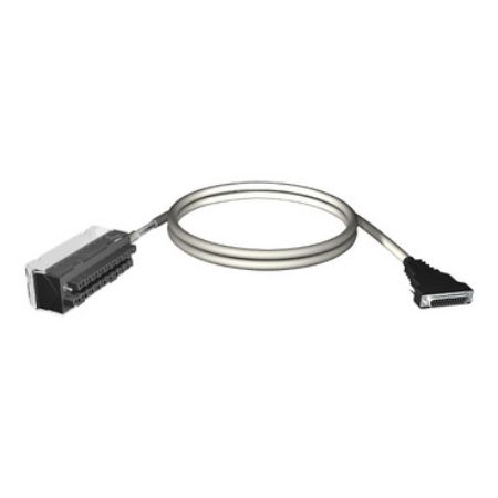 Picture of cord set, Modicon X80, 20 ways terminal, SUB-D25 connector, 3m (9.84ft)