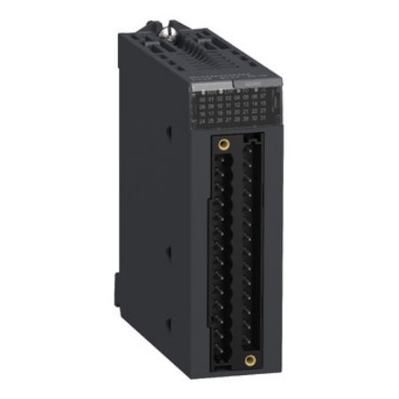 Picture of analog non isolated high level input module, Modicon X80, 8 inputs, 0 to 20mA, 4 to 20mA, 10V positive or negative