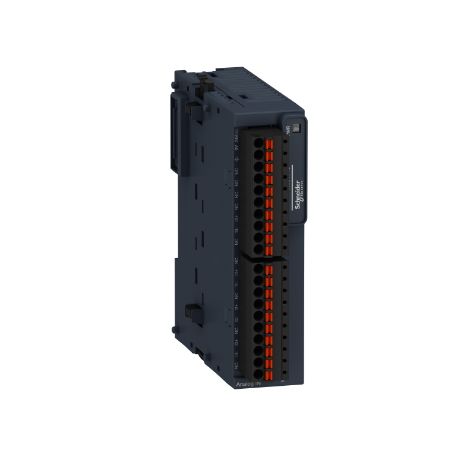 Picture of Modicon TM3, Analog input module, 4 / temperature inputs (spring) 24 VDC