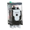 Picture of miniature plug in relay, Harmony Electromechanical Relays, 10A, 3CO, lockable test but to n, 12V DC