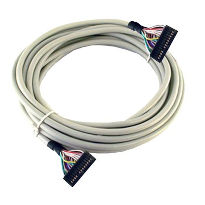Picture of connection cable - Twido discrete input to Telefast - 2 x HE10 - 1 m