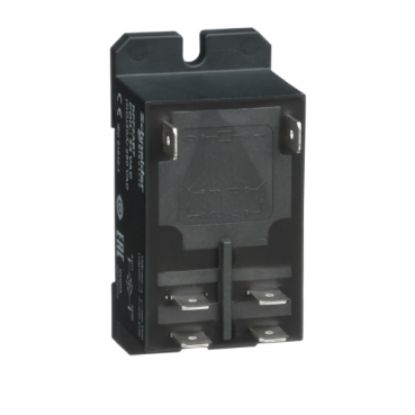 Picture of power relay, Harmony electromechanical relays, DIN rail or panel mount relay, 30A, 2NO, 24V AC