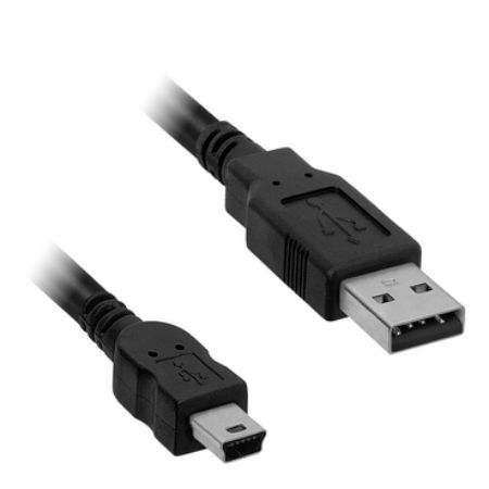 Picture of connecting cable, Modicon M340, USB PC or terminal, for processor, 4.5m