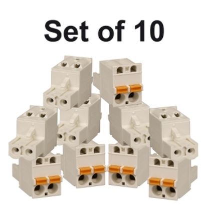 Picture of Modicon STB - 2 pin removable field wiring connector - spring - type