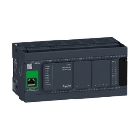 Picture of logic controller, Modicon M241, 40 IO, transistor, NPN, Ethernet