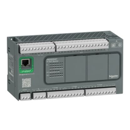 Picture of controller, Modicon Easy M200, 40 IO, transistor source, Ethernet