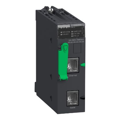Picture of communication module, Modicon M340, IEC 60870-5-101/104, DNP3, for severe environments