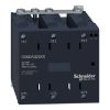Picture of single phase relay, Harmony Solid State Modular Relays, 25A, DIN rail mount, zero voltage switching, input 90 to 140V AC, output 48 to 600V AC