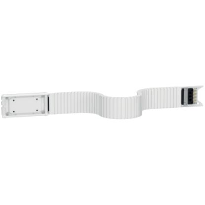 Picture of Flexible length, Canalis KN, 100A, edgewise, 3L+N+PE, fixed length 1m, white RAL9001