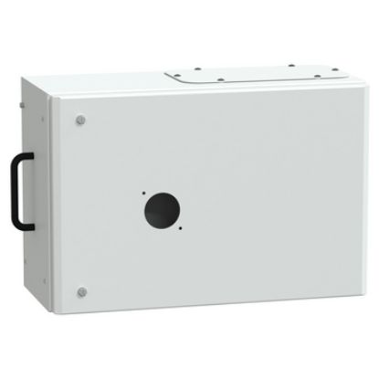 Picture of Tap off unit, Canalis KS 100A to 1000A, for ComPacT NSX100/160 with extended rotary handle, 160A, 3L+N+PE, IP55, RAL9001