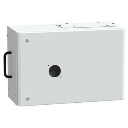 Picture of Tap off unit, Canalis KS 100A to 1000A, for ComPacT NSX100/160 with extended rotary handle, 160A, 3L+N+PE, IP55, RAL9001
