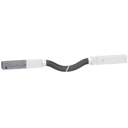 Picture of Flexible length, Canalis KBA, 25/40A, 1 circuit, 3L+N+PE, 2m, compatible with DALI protocol, white RAL9003