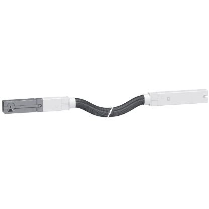 Picture of Flexible length, Canalis KBA, 25/40A, 1 circuit, 3L+N+PE, 2m, compatible with DALI/KNX protocols, white RAL9003