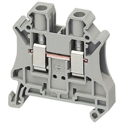 Picture of Linergy, Screw Terminal, Feed Through, 2 Points, 6mm² , Grey
