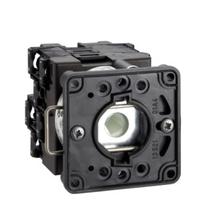 Picture of Cam switch body for changeover switch, Harmony K, Ø 22mm, plastic, 3 pole, with 0 position, 45°, 20A