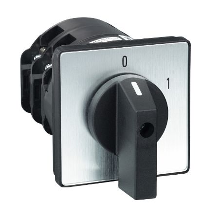 Picture of Cam switch, Harmony K, front mounting, plastic, 3 poles, 60°, 115A, 88x88mm, marked 0/1