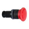Picture of Emergency switching off monolithic push button, Harmony XB7, 22mm, red mushroom head 40mm, turn to release, 1NC