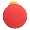 Picture of Monolithic emergency stop, Harmony XB7, plastic, red mushroom 40mm, 22mm, latching turn to release, 1NC