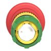 Picture of Emergency stop head, Harmony XB5, switching off, plastic, red, mushroom 40mm, 22mm, trigger latching push pull