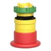 Picture of Emergency stop head, Harmony XB5, switching off, plastic, red, mushroom 40mm, 22mm, trigger latching push pull