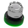 Picture of Head for pilot light, Harmony XB4, metal, green, 22mm, plain lens for BA9s bulb