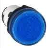 Picture of Monolithic pilot light, Harmony XB7, plastic, blue, 22mm, integral LED, 230...240V AC