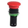 Picture of Emergency switching off monolithic push button, Harmony XB7, 22mm, red mushroom head 40mm, turn to release, 1NO + 1NC