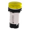 Picture of Monolithic pilot light, Harmony XB7, plastic, yellow, 22mm, plain lens for BA9s bulb, lt 250V