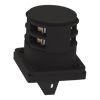 Picture of Complete cam switch, Harmony K1, K2, cam changeover switch, front mounting, plastic, 3 poles, position 0, 60degrees, 32A, 64x64mm, marked 1 0 2