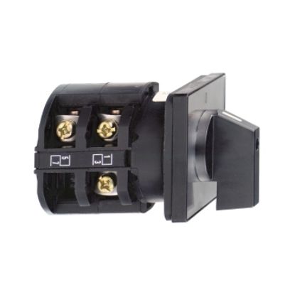 Picture of Cam star-delta switch, Harmony K, front mounting, plastic, 3 poles, 60°, 32A, 64x64mm front plate, 3 positions marked