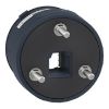 Picture of Harmony XVU, Fixing unit for modular tower lights, black, 60mm, 3 pins direct mounting