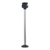 Picture of Fixing plate with 400mm aluminium pole for modular tower lights, Harmony XVU, black, 60mm