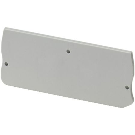 Picture of Cover plate, Linergy TR, 2.2mm width, 2 points, for push-in disconnect terminal NSYTRP2, grey, Set of 50