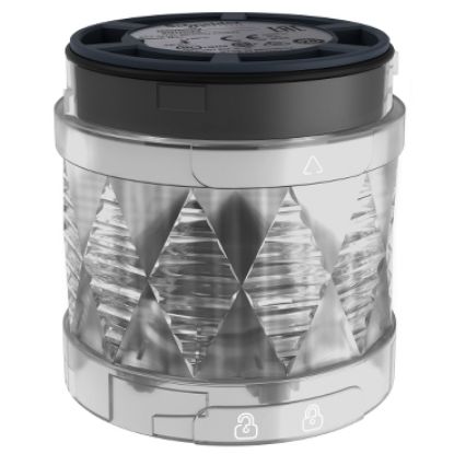 Picture of Harmony XVU, Illuminated LED unit for modular tower lights, white, Ø60, blinking, IP65, 24 V AC/DC