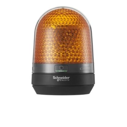 Picture of Harmony XVR, Illuminated beacon without buzzer, orange, Ø100, integral LED, 12...24 V DC