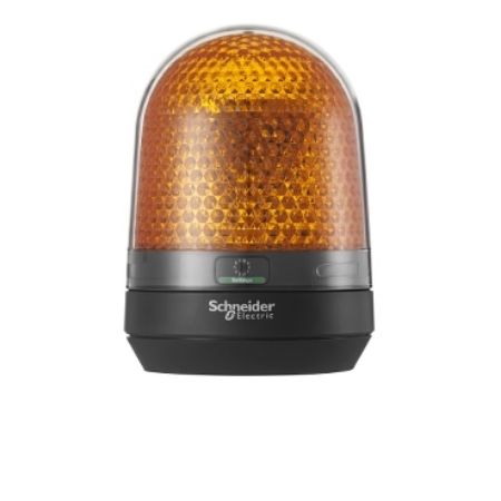 Picture of Harmony XVR, Illuminated beacon without buzzer, orange, 100mm, integral LED, 100...230V AC
